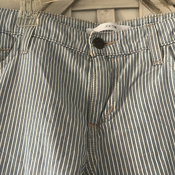 Joe’s Jeans blue striped pants - Picture 2 of 4
